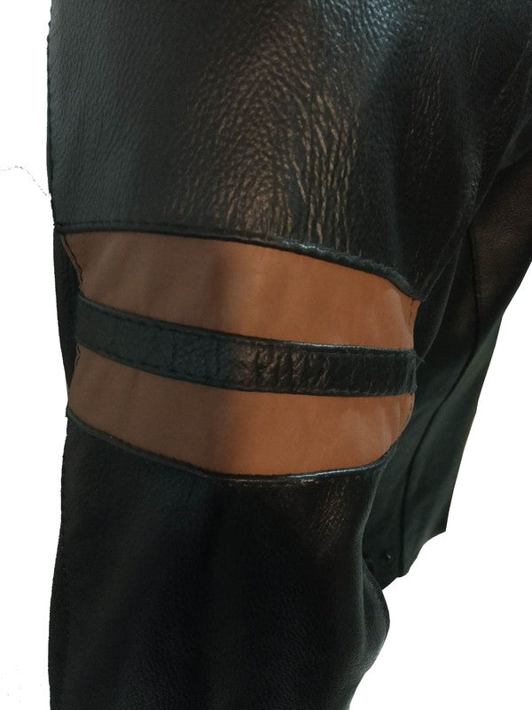 Chaqueta piel moto Giudici Vintage - URA Moto