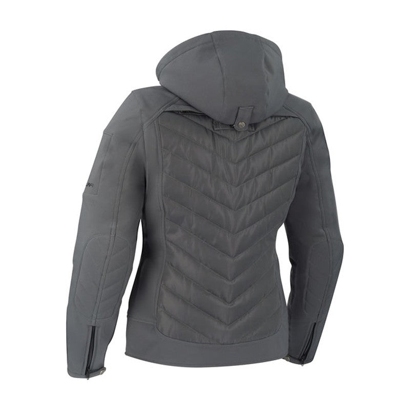 Chaqueta Segura Natcho Mujer Gris - URA Moto