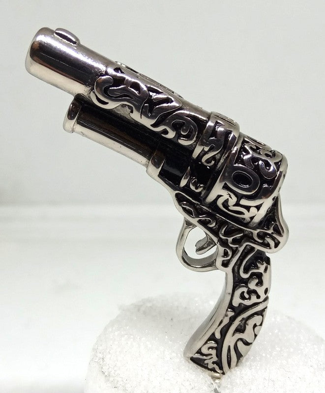 Colgante Acero Pistola - URA Moto