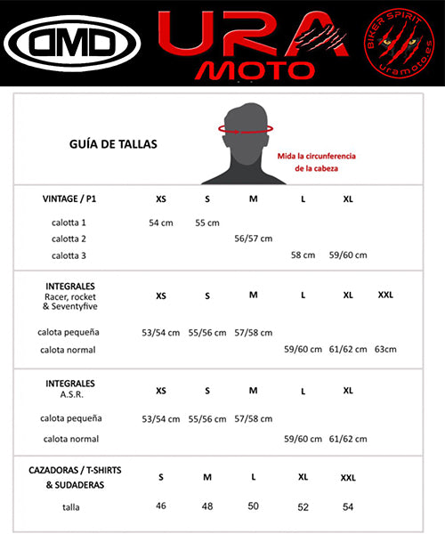Casco Moto Integral DMD ORO Bergamo Seventy Five - URA Moto