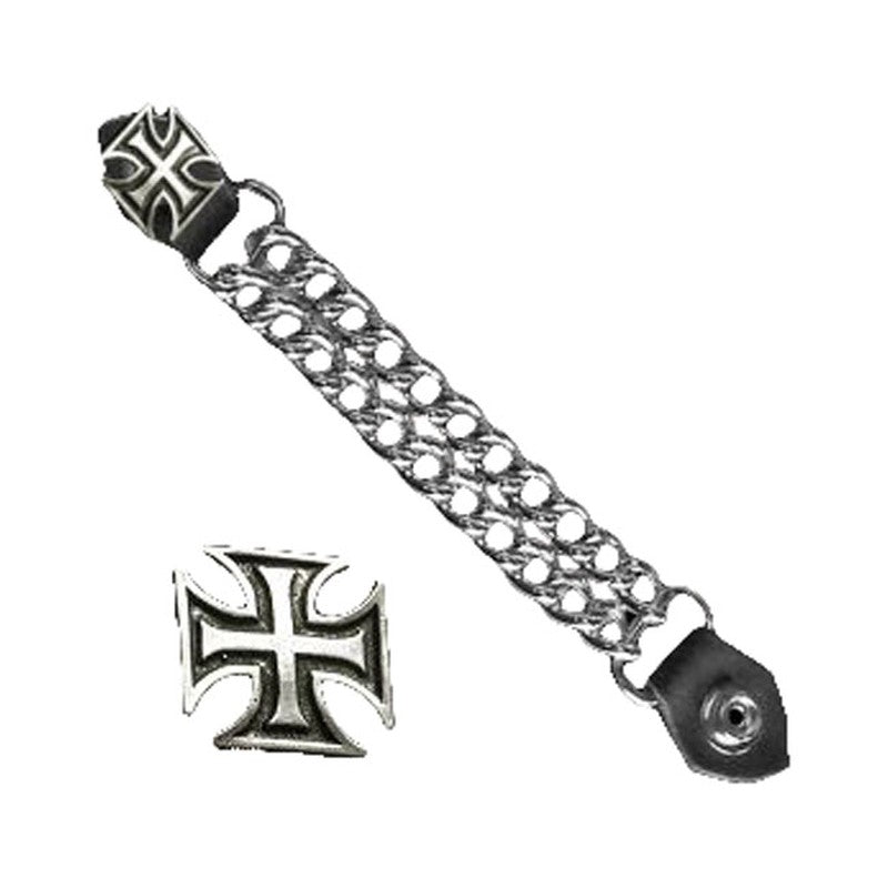 Extensor de Cadena para Chaleco Cruz Tribal - URA Moto