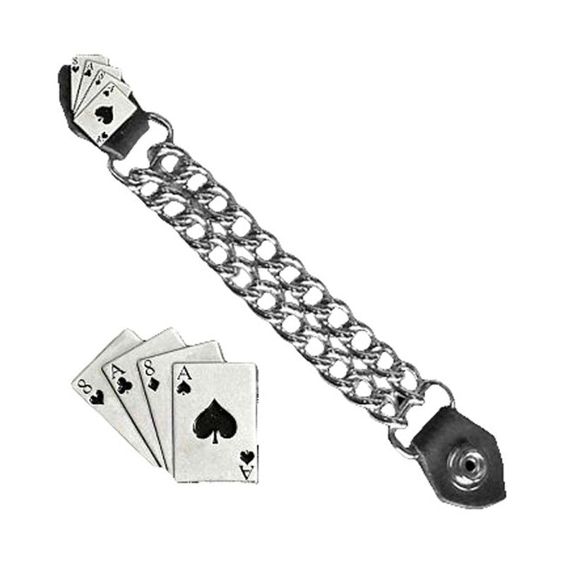 Extensor de Cadena para Chaleco Poker Ases - URA Moto
