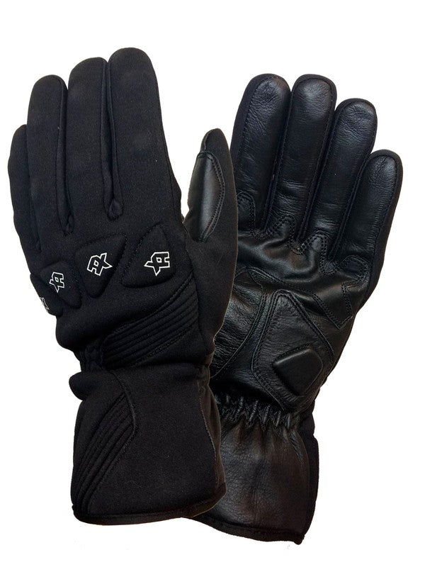Guante moto invierno STELVIO negro - URA Moto
