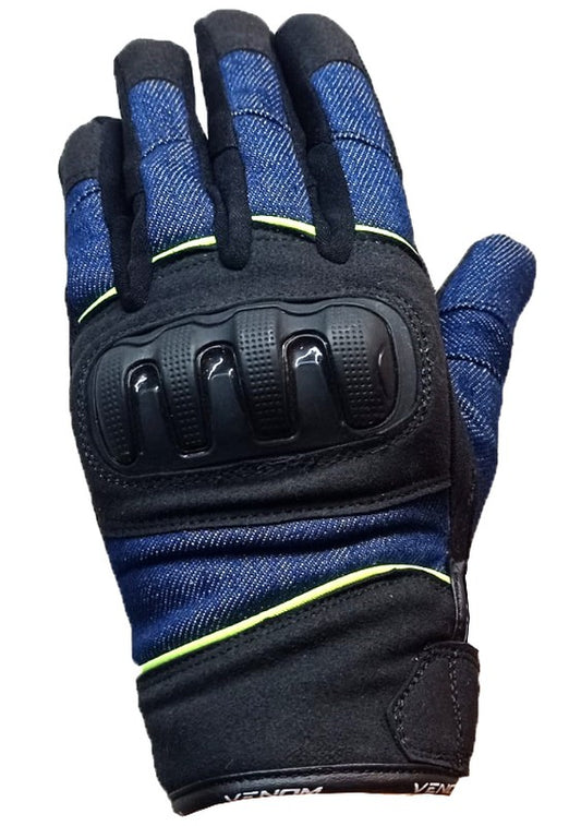 Guante moto Venom Verano Texas Fluor - URA Moto