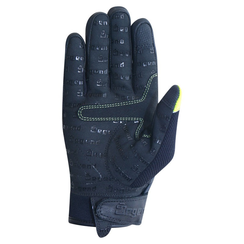 Guante moto verano Fury fluor Degend - URA Moto