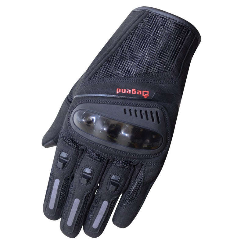 Guante moto verano Wind negro Degend - URA Moto