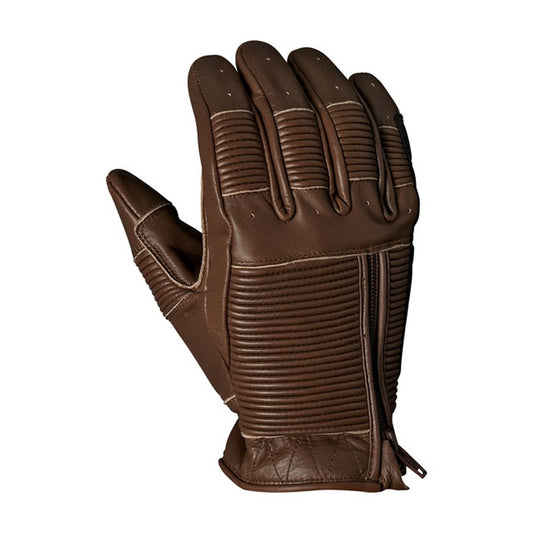 Guantes Piel Moto Roland Sands Design Bronzo Marrón - URA Moto