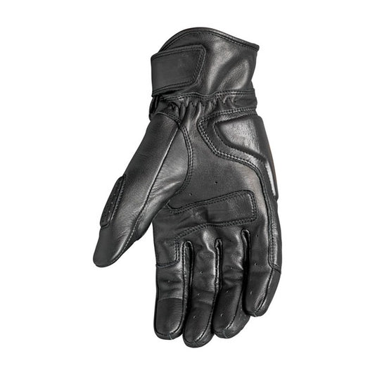 Guantes Piel Moto Roland Sands Design Rourke Negro - URA Moto