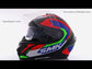 Casco moto SMK Integral Typhoon Decorado RD1 (MA235)
