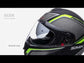 Casco moto SMK Modular Glide Kyren Fluor Mate (MA264)