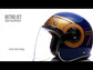 Casco moto SMK Jet Retro Seven Decorado Mate (MA260)