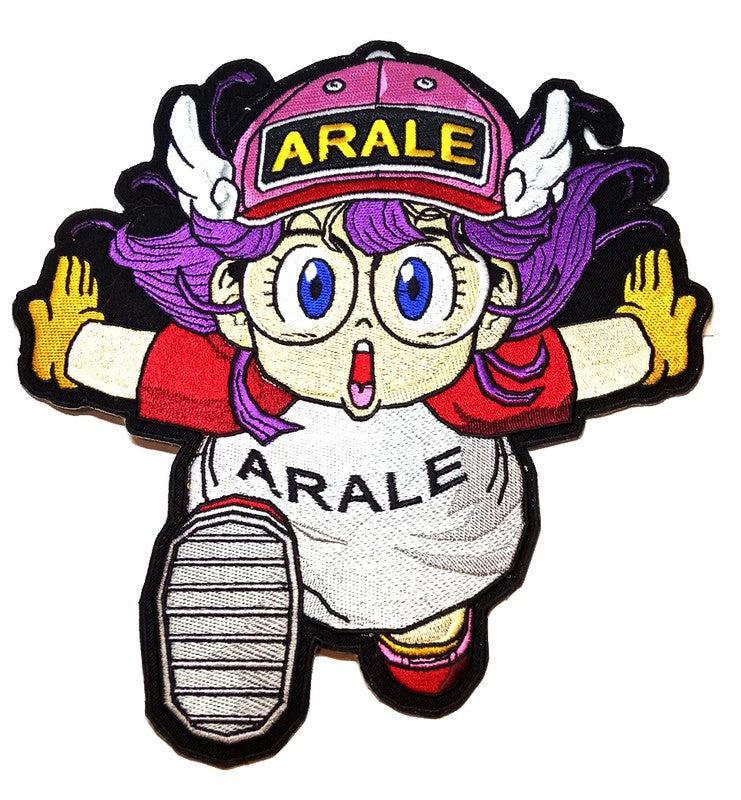Parche Bordado Personaje Anime Arale (Dr. Slump) - URA Moto