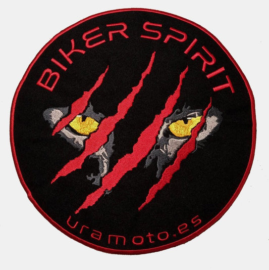 Parche bordado Biker Spirit - URA Moto