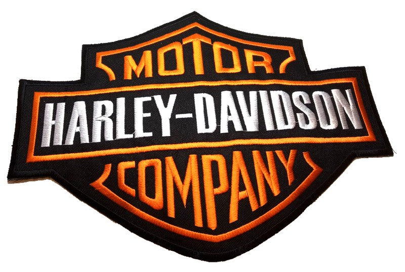 Parche Bordado Harley Davidson Logo - URA Moto