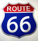 Parche Bordado Carretera Estados Unidos Route 66 - URA Moto