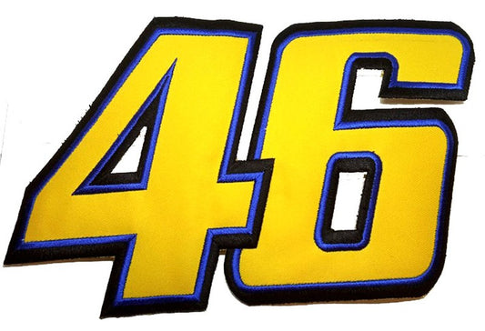 Parche Bordado Piloto Rossi 46 - URA Moto