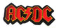 Parche Bordado Grupo ACDC (Tres colores) - URA Moto