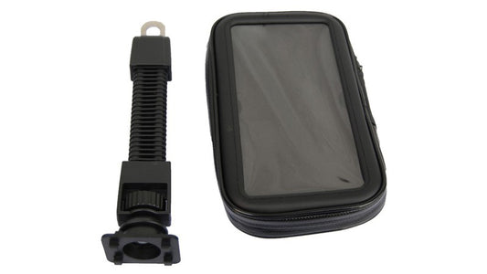 Soporte moto funda movil impermeable tactil espejo - URA Moto