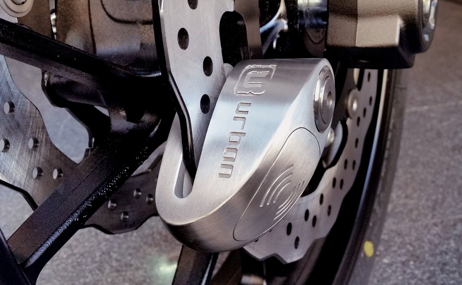 Antirrobo Alarma Moto Urban UR910S - URA Moto